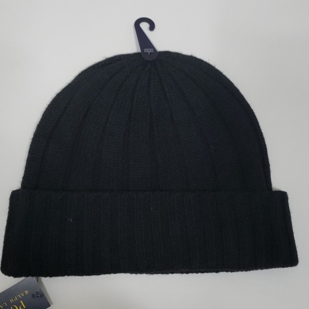 Polo Ralph Lauren Signature Merino Cuff Hat - Picture 3 of 4
